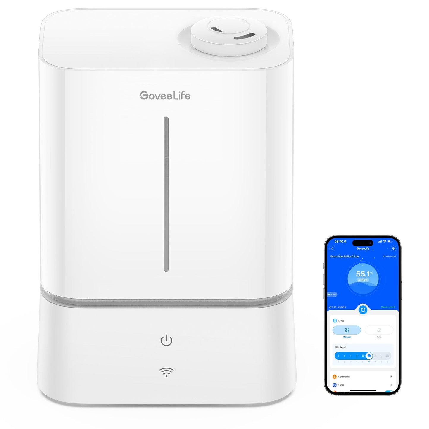 Refurbished GoveeLife Smart Humidifier 2 Lite