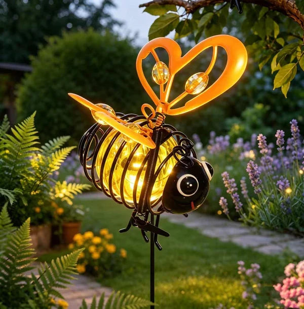 πππͺ΄ LIMITED-TIME 50% OFF! Hanging Solar Bee Light β Warm Amber Glow, Flicker-Free, Perfect for Garden Parties, Camping, or Kidsβ Rooms β Spread Joy Day and Night ππ