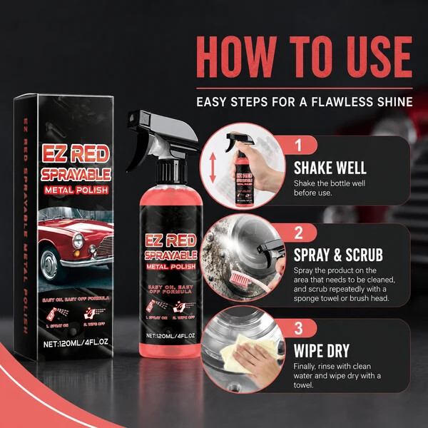 π₯ 50% OFF Car Metal Polish & Restorer β Bring Back the Shine
