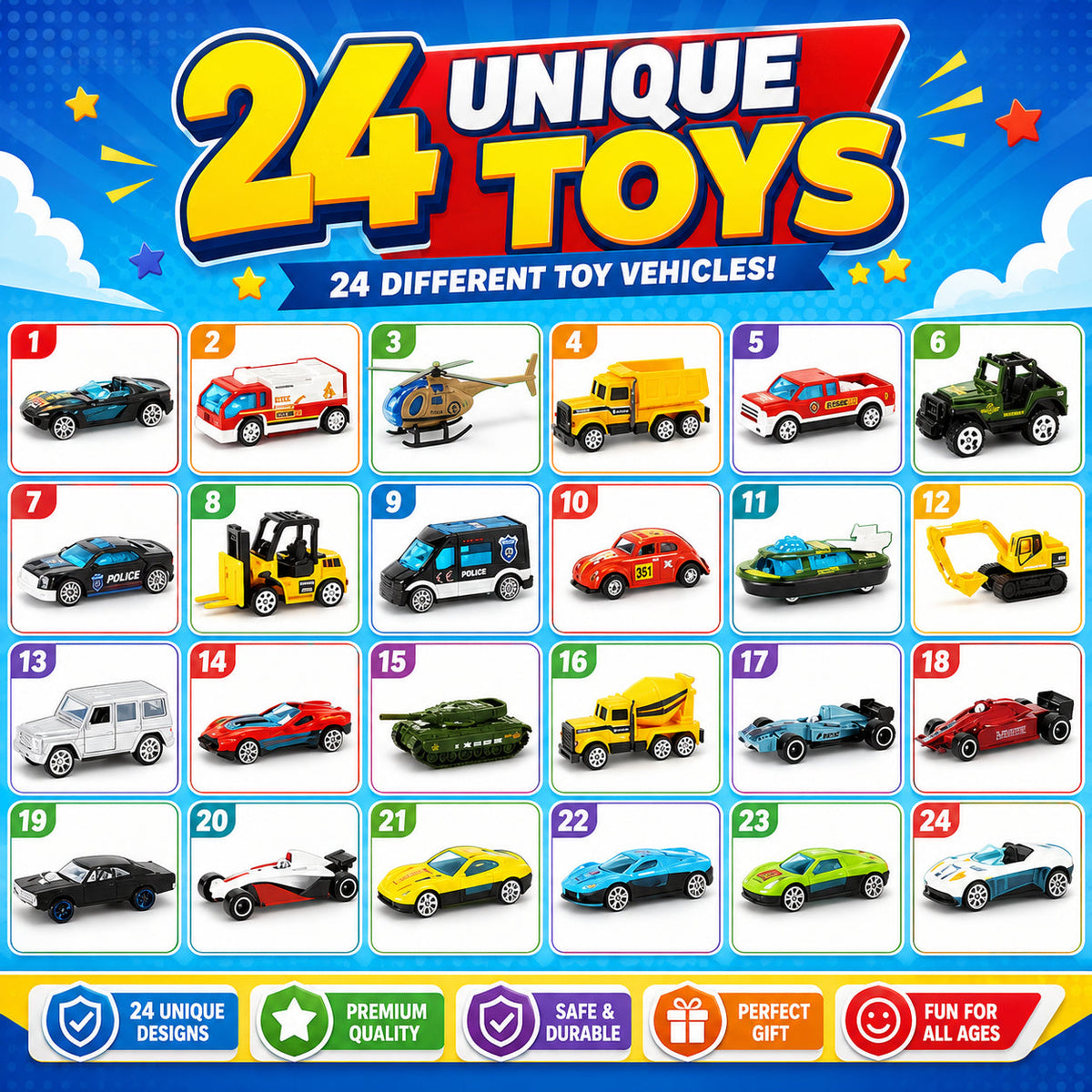 π₯ 2026 Christmas Car Advent Calendar β 24 Surprises Before Christmas