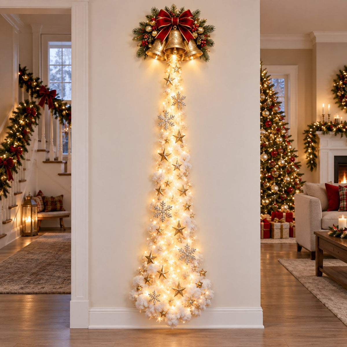 ✨Christmas Magic Trail Wall Light - A Little Christmas Magic, Right on Your Wall🎄