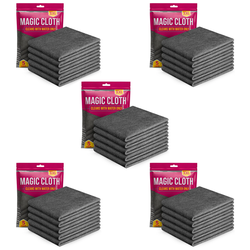 Magic Microfiber Cleaning Cloth (5-Pack)π₯