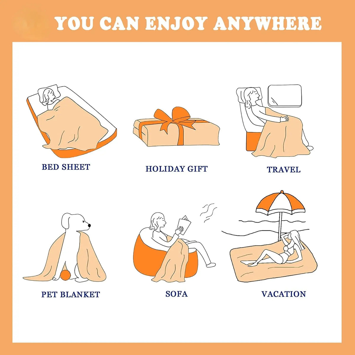 🎃 Halloween Blanket Sale – Cozy Up This Season (Li Exp BUT Hi Q!✨)