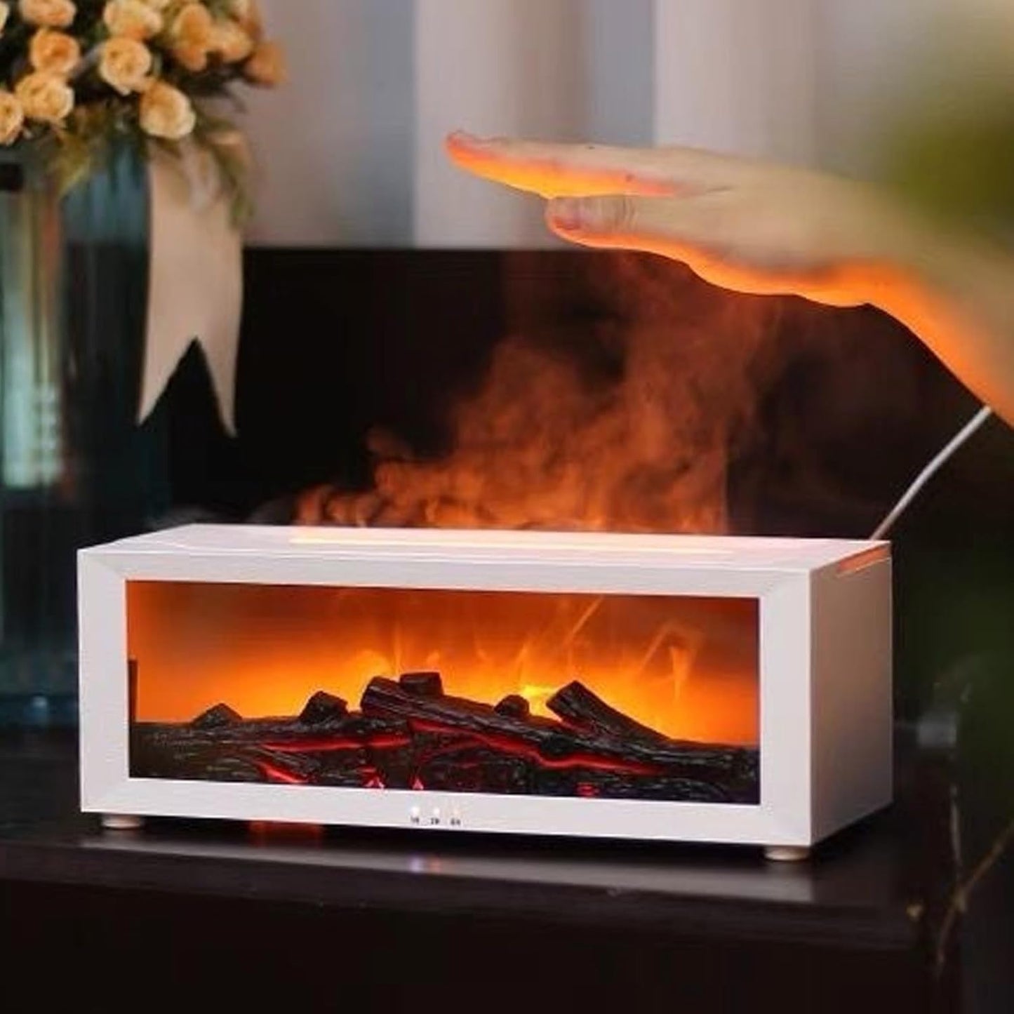 Magical Flame Led Decorative Fireplace