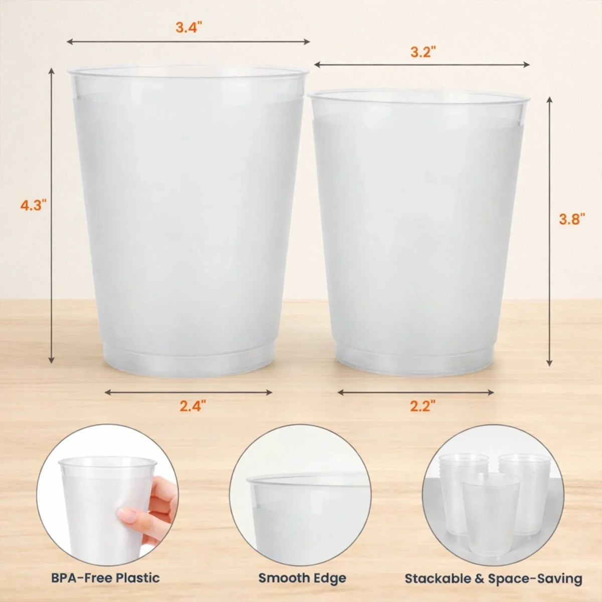 Custom Party Cups - Personalized Christmas Birthday Gifts For Mom, Dad, Brother, Sister - Where Love Always Lives Forever