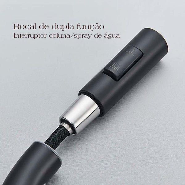 Gourmet Kitchen Faucet – Slim Black Fosco