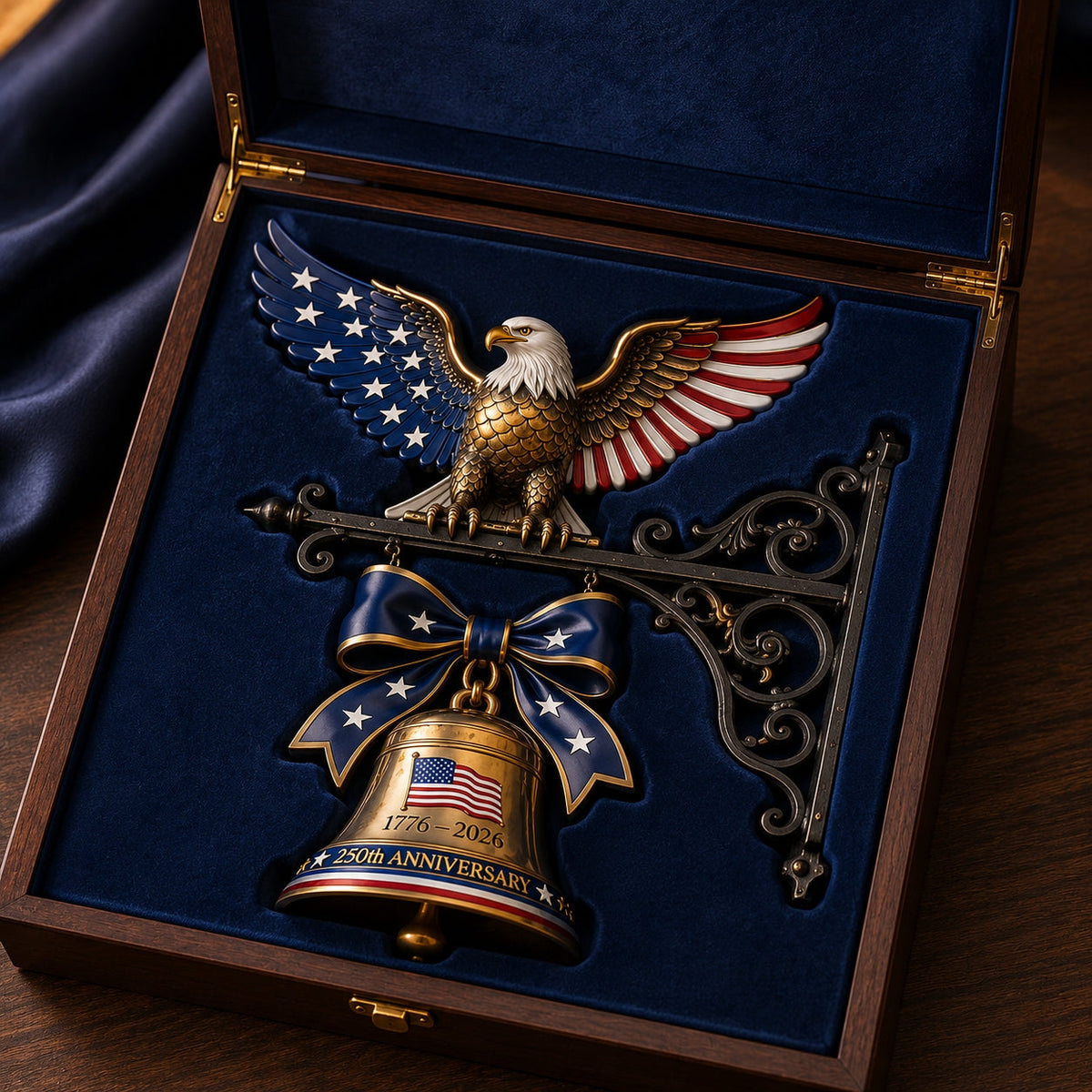 🔔 🔔 The Eagle Bell Every Proud American Home Deserves - Honor America’s 250th Anniversary with a Classic Porch Bell