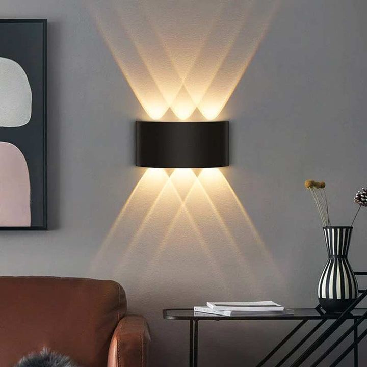 Aluminum Black Wall Sconce