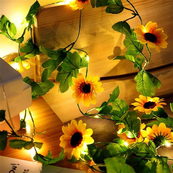 Sunflowers LED String Lights