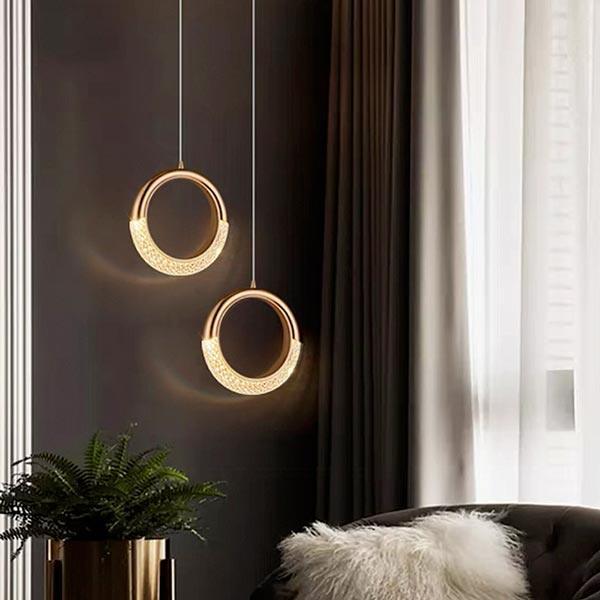 Crystal Ring Pendant Light — Pendant Light