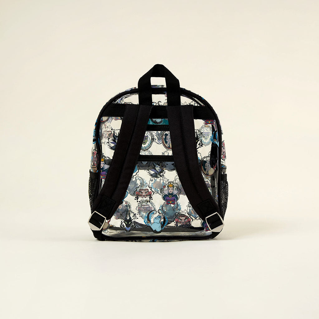 Disney Villain Portraits Mini Clear Backpack