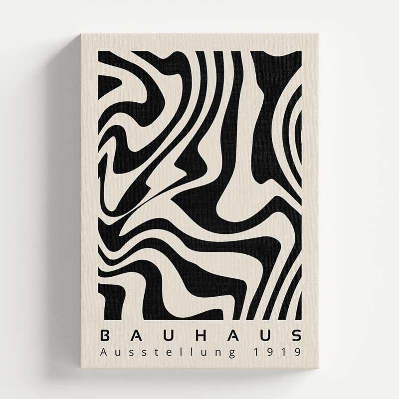 Bauhaus Design Ausstellung 1919 Wall Art Print — Wall Art