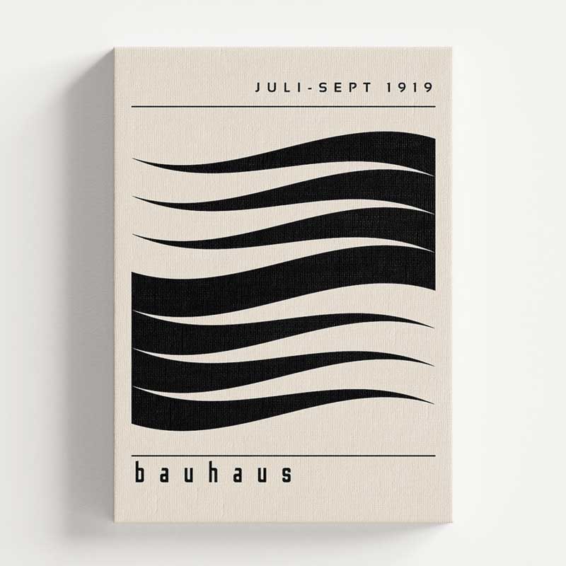 Bauhaus Design Juli-Sept 1919 Wall Art Print — Wall Art