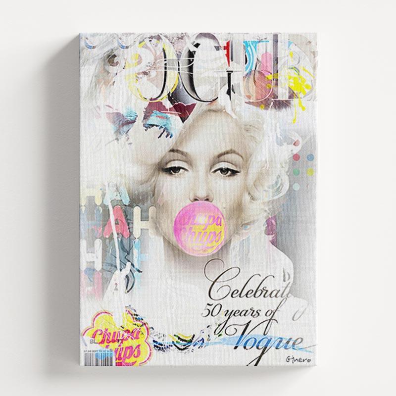 Graffiti Divas Marylin Vogue Wall Art Print