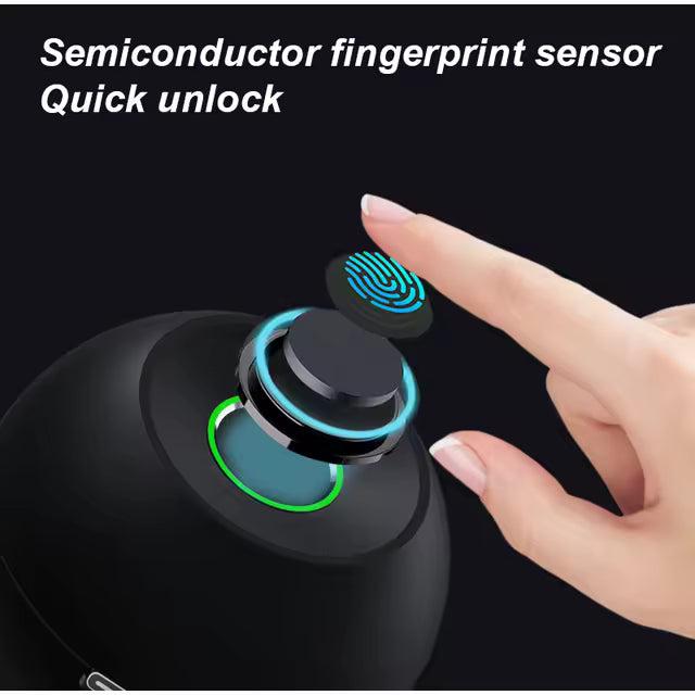 Smart Door Knob with Fingerprint Lock