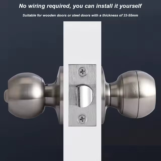 Smart Door Knob with Fingerprint Lock