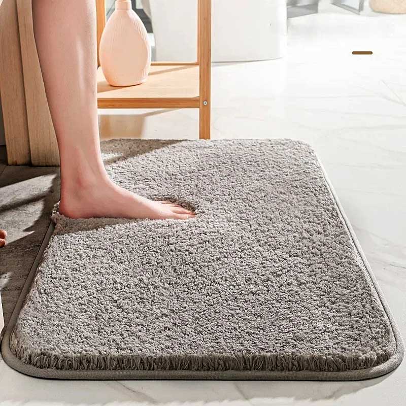 Plushy Non-Slip Bath Mat