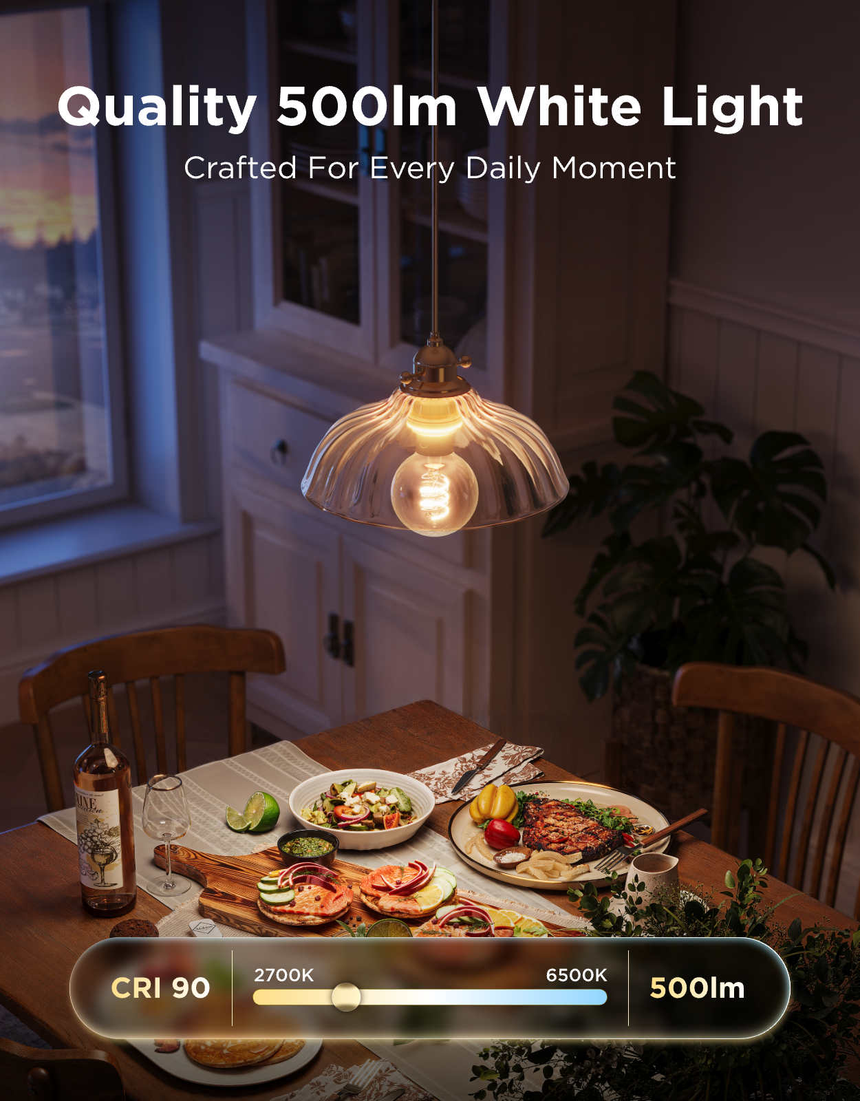 Govee G25 Smart Edison Light Bulb E26 500lm