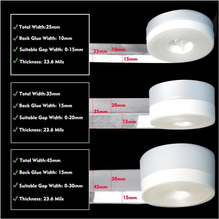 🔥🏆Anti-Draft Adhesive Instant Insulati on Seal Tape