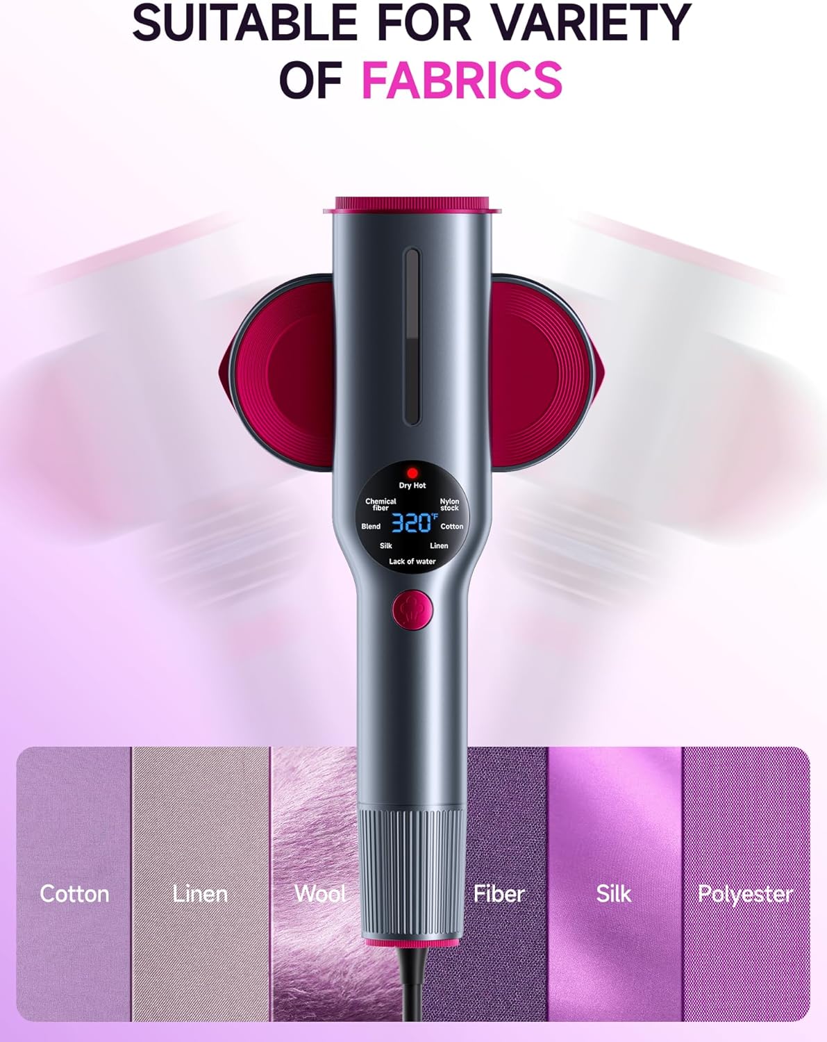 QuickFold Pro Travel Garment Steamer — home decor (view 5)