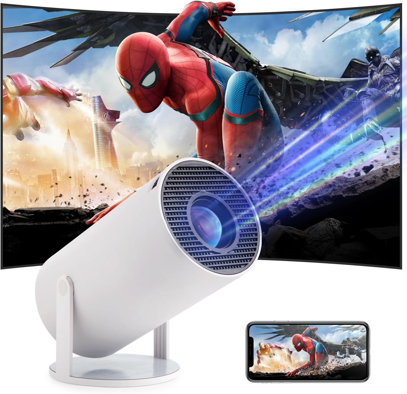 Smart Projector 4k With Wifi And Bluetooth — home decor (view 5)