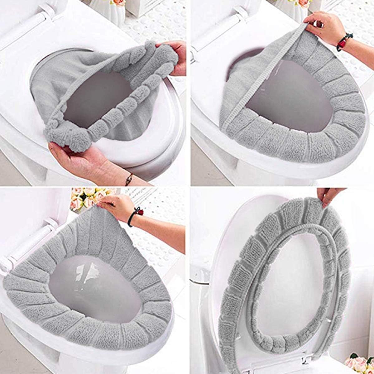 CozyFit Toilet Seat Covers Pack — home decor (view 4)