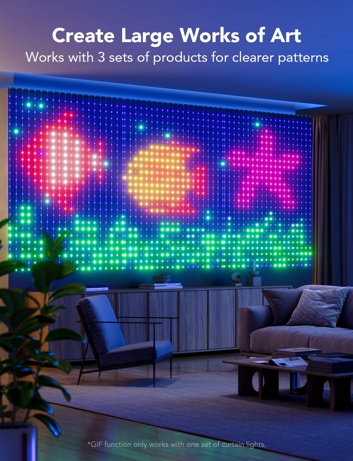 Smart Curtain Lights — home decor (view 8)