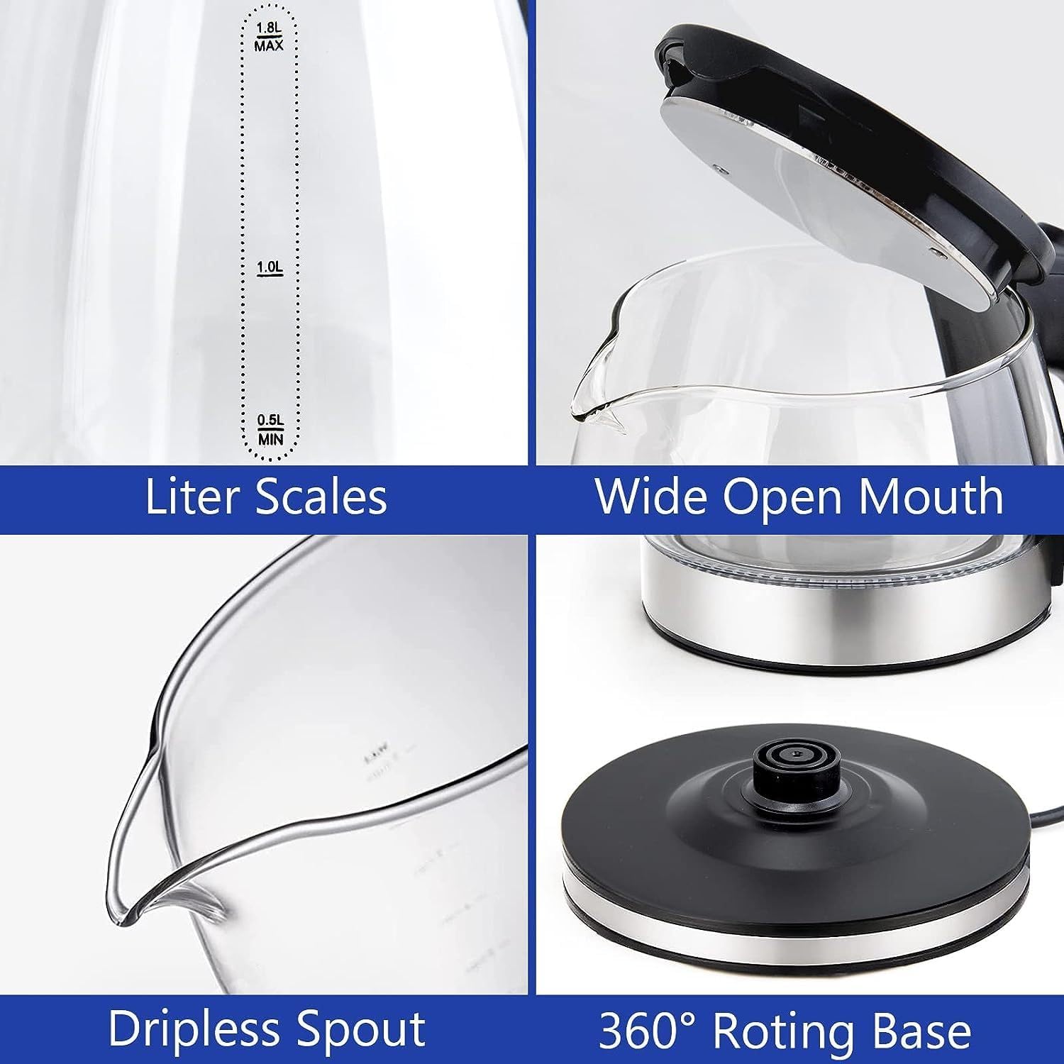 GlowBoil Electric Kettle — home decor (view 4)