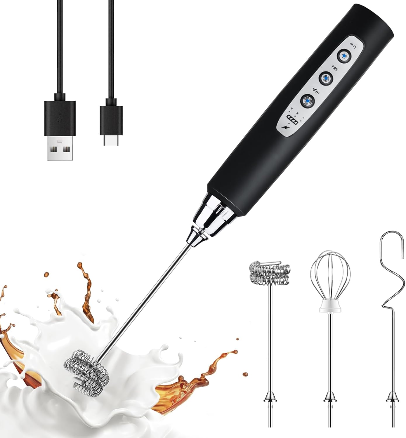 PowerWhisk Milk Frother — home decor