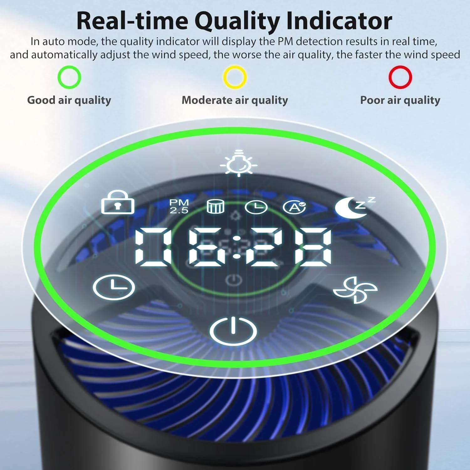 Tolife Home Air Purifier — home decor (view 2)