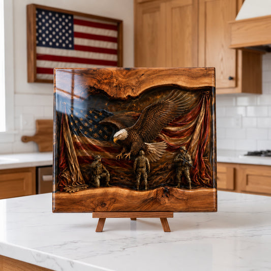 🎖️Handcrafted Veteran Memorial Display Boards(Ryan Handmade®) - Only 11 Left (Copy)