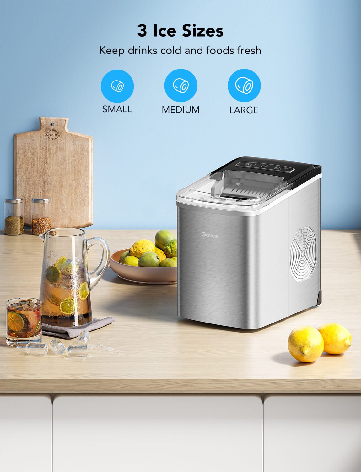 GoveeLife Portable Countertop Ice Maker
