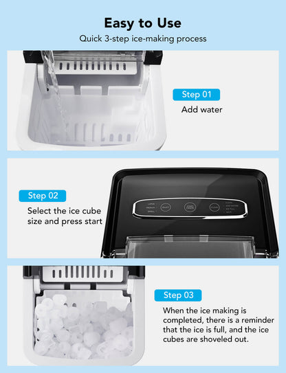 GoveeLife Portable Countertop Ice Maker