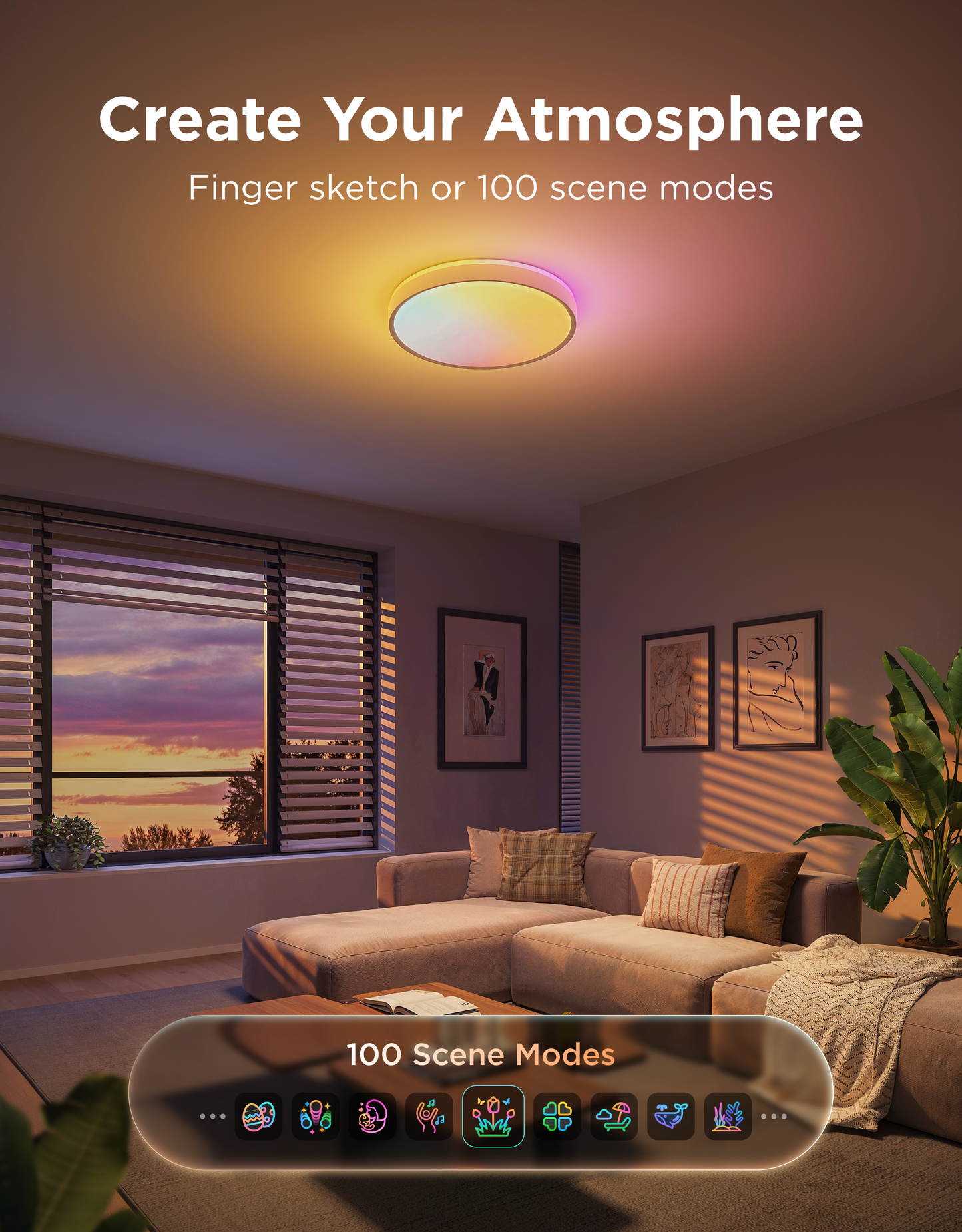 【Business Only】Govee 18-Inch Ceiling Light Pro