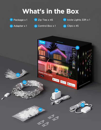 【Business Only】Govee Icicle Lights