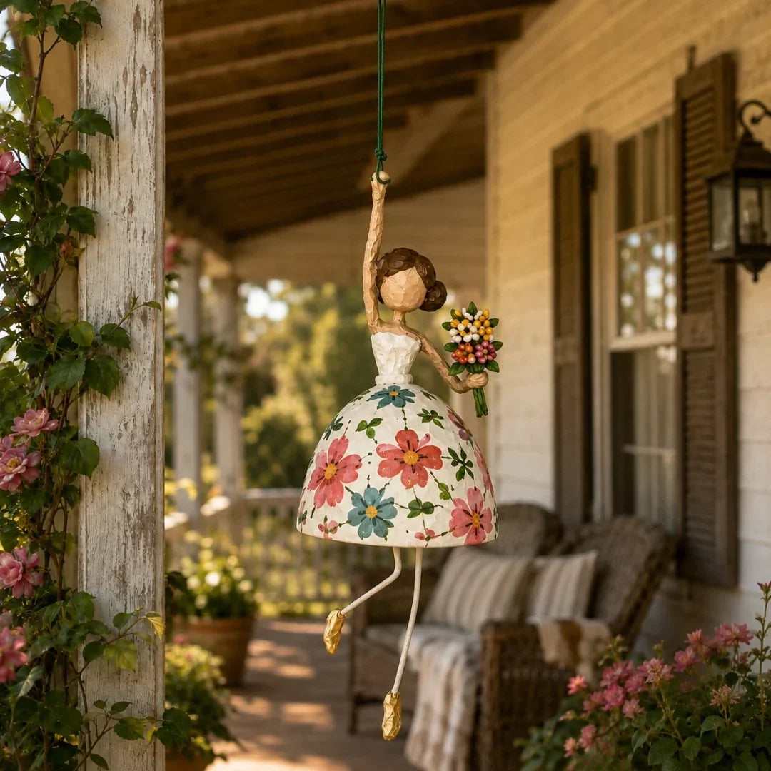 🌸💃🌸Whimsical Dancing Lady Hanging Ornament