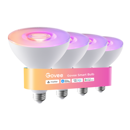 Govee PAR38 Smart Outdoor Bulb E26 1300lm