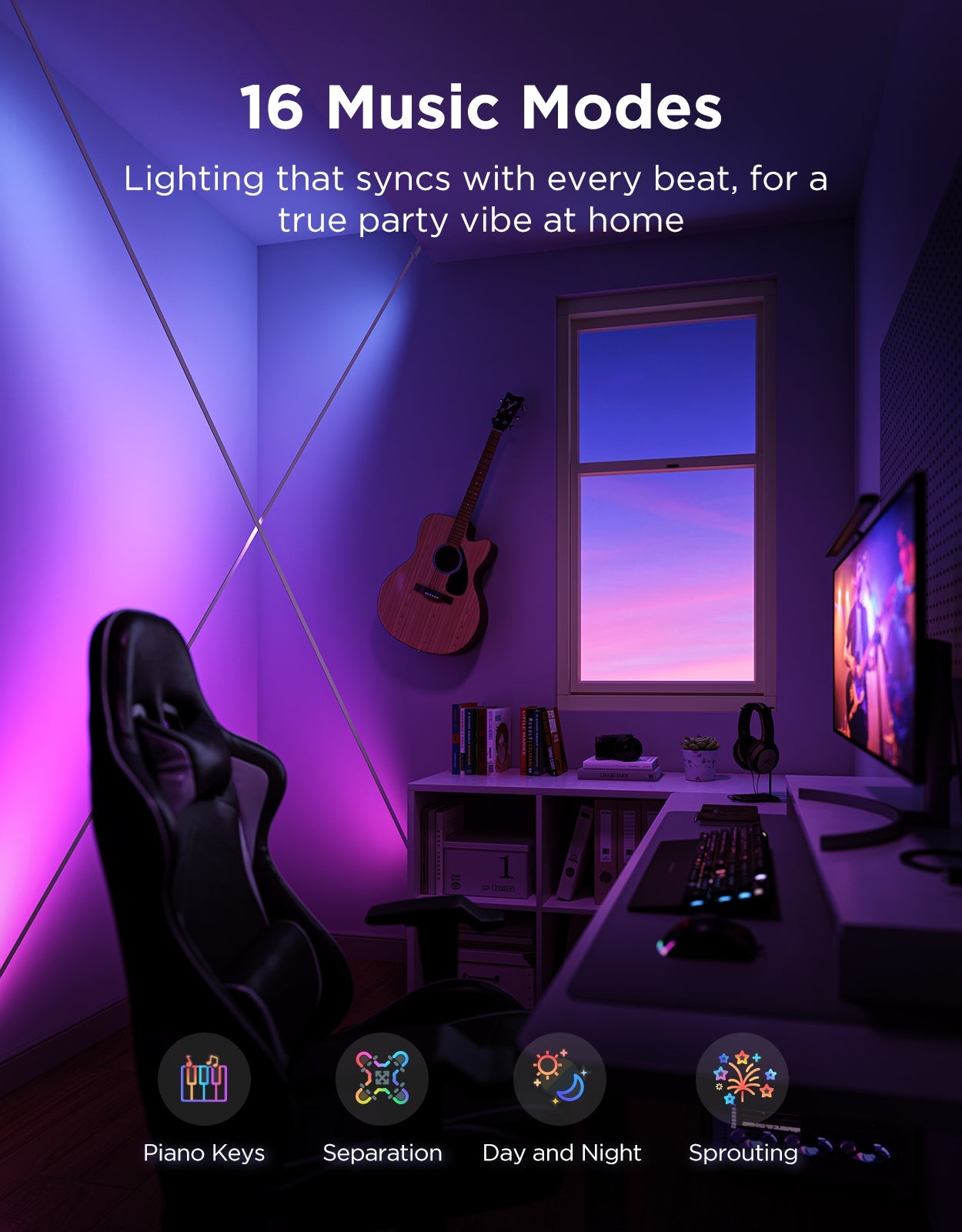 Refurbished Govee Strip Light with Skyline Kit