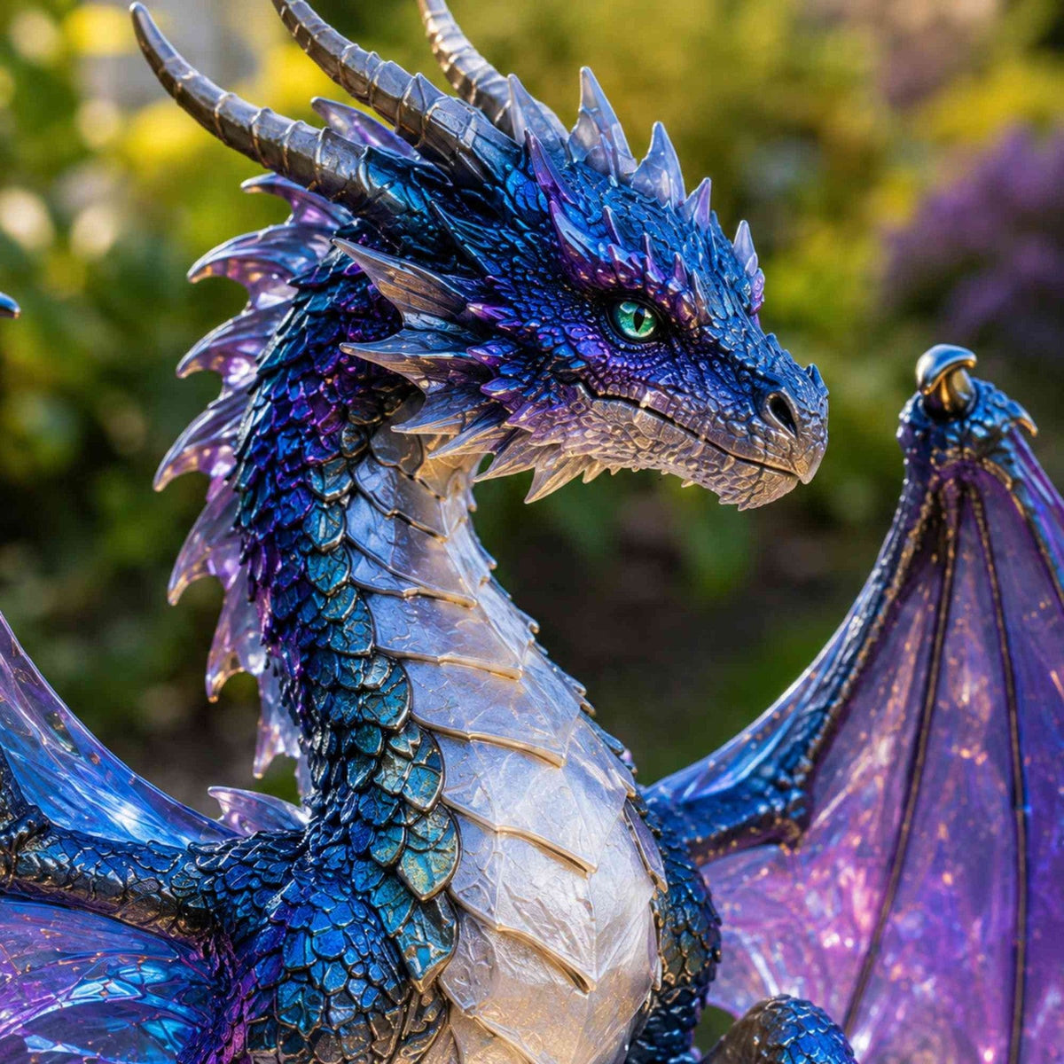 🐉Solar Dragon Crystal Garden Light – Fantasy Outdoor Decor