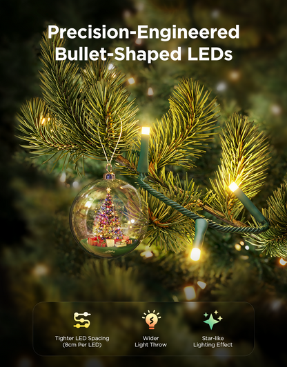 Refurbished Govee Christmas Sparkle String Lights