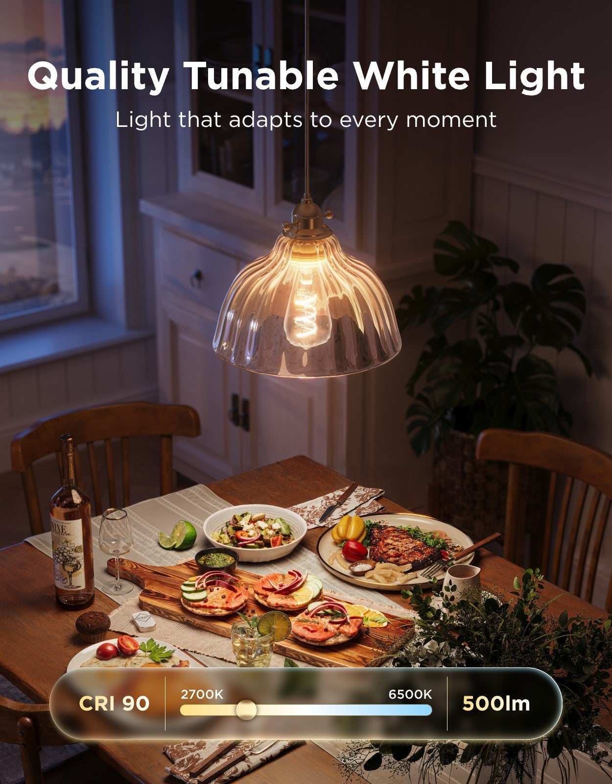 Govee ST19 Smart Edison Light Bulb E26 500lm