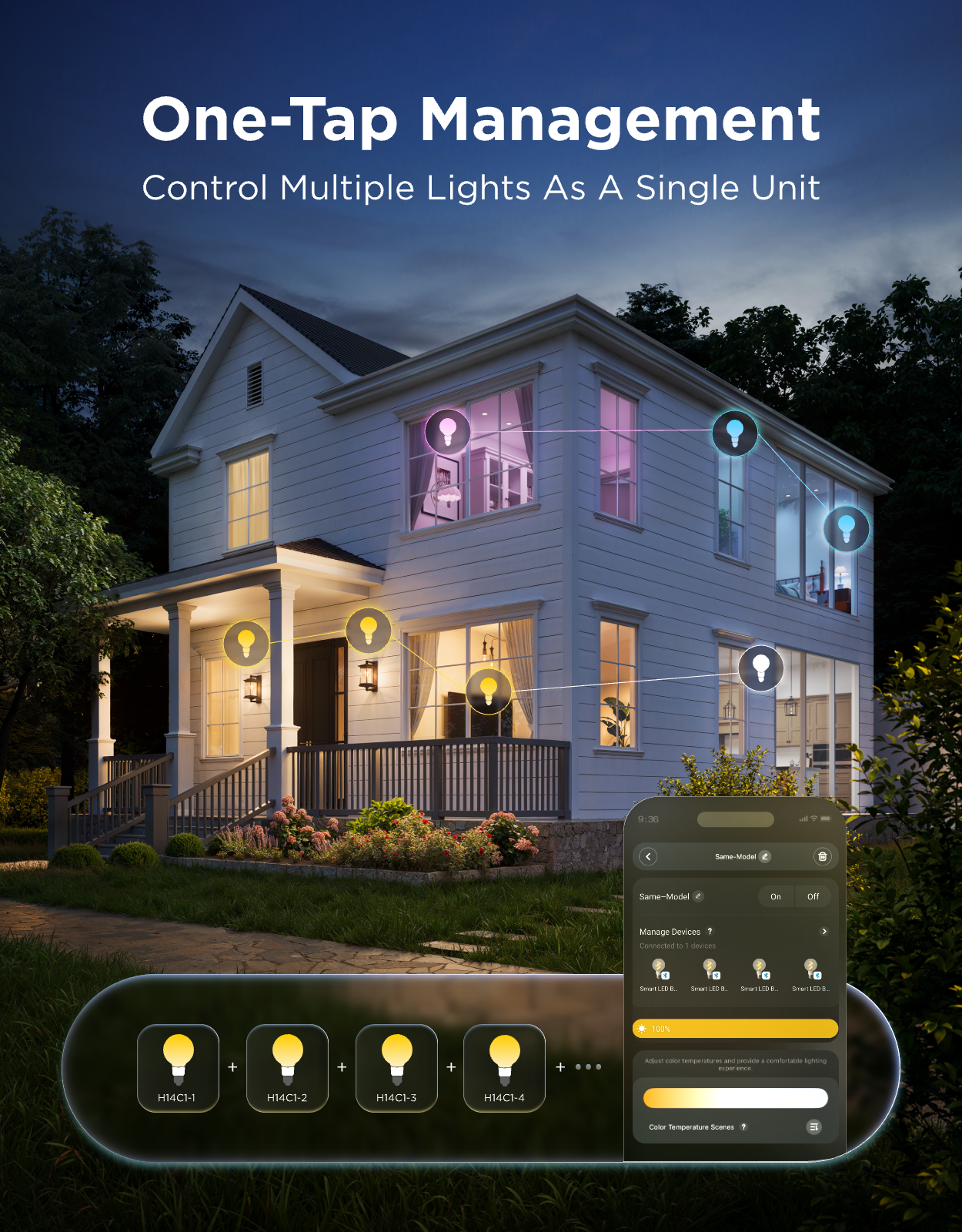 Govee G25 Smart Edison Light Bulb E26 500lm