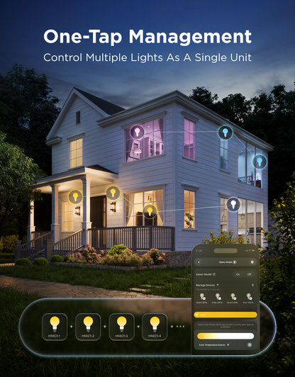 Govee G25 Smart Edison Light Bulb E26 500lm