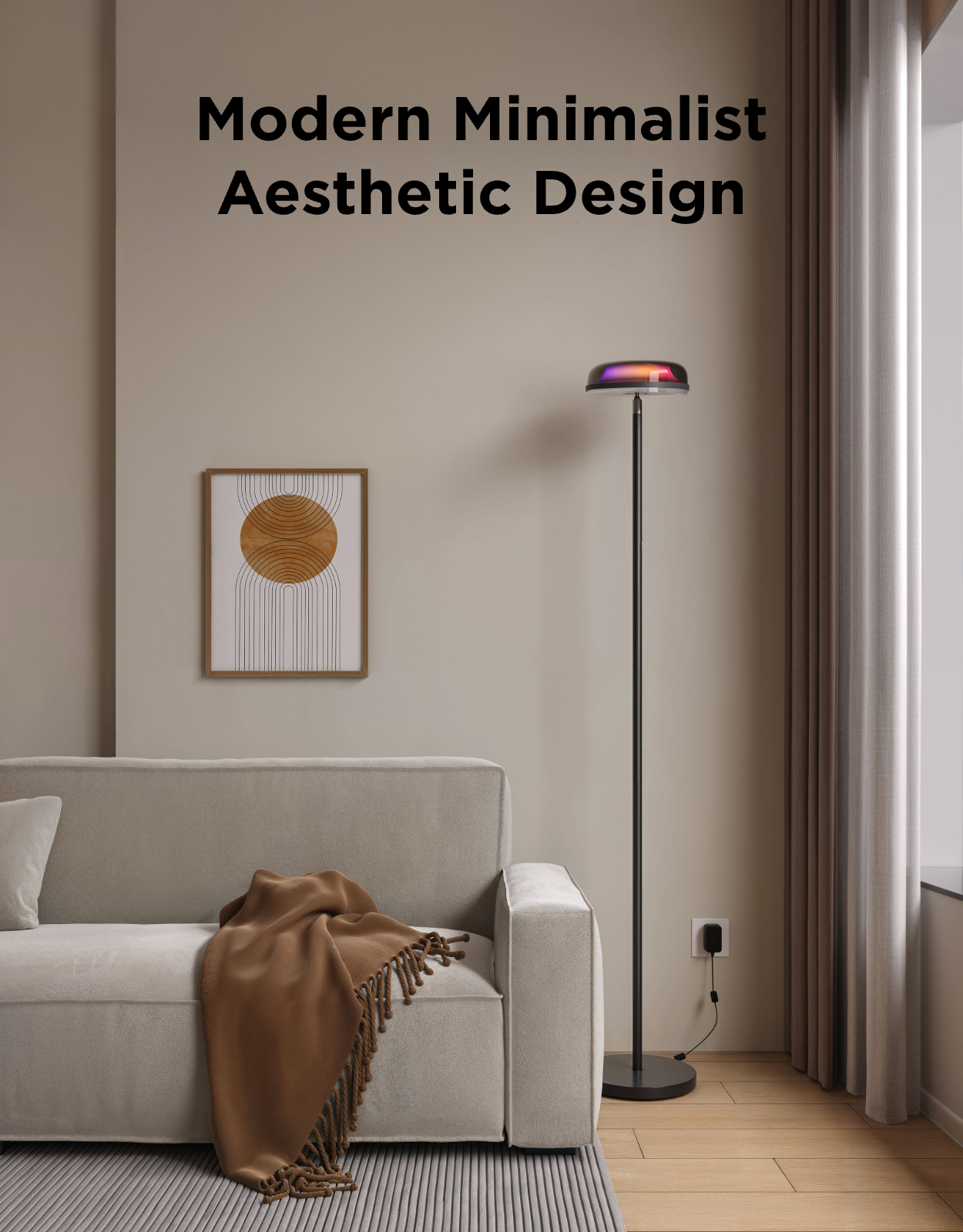 Refurbished Govee Uplighter Floor Lamp