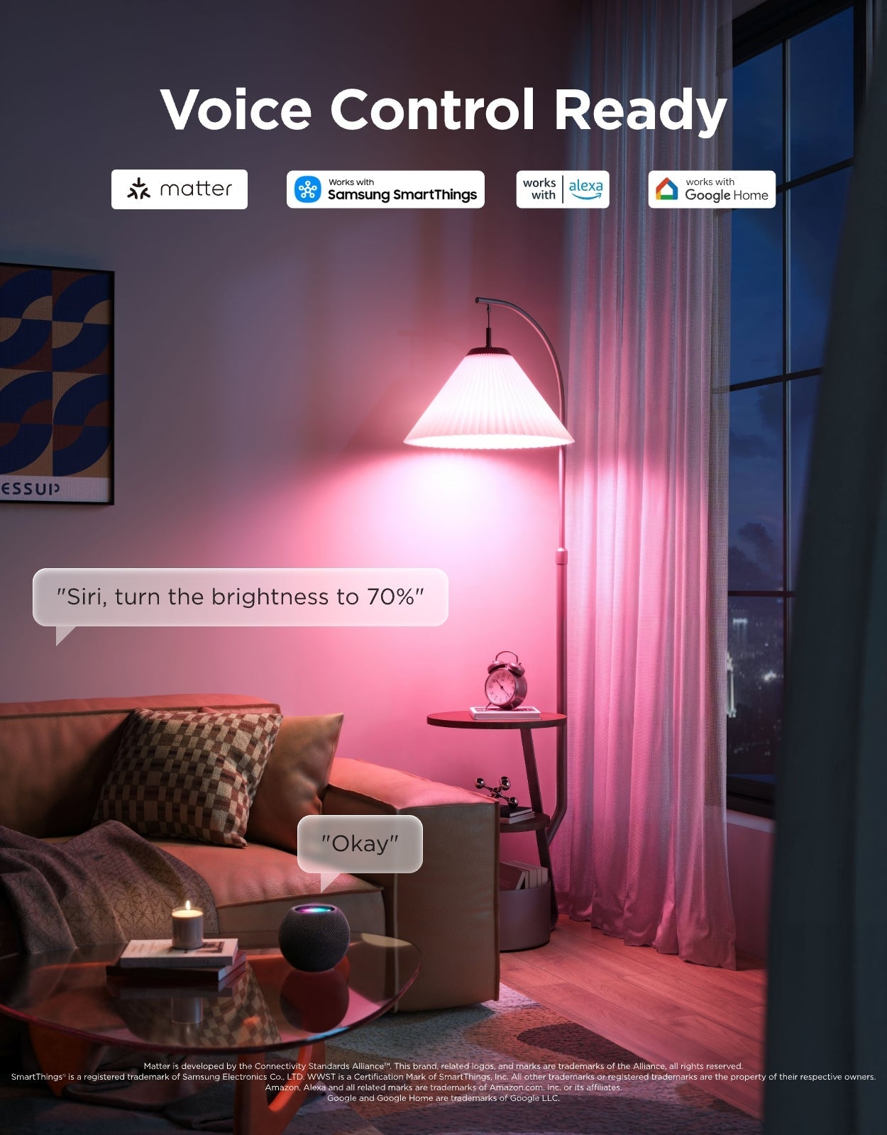【Business Only】Govee A21 Smart LED Light Bulb E26 1600lm