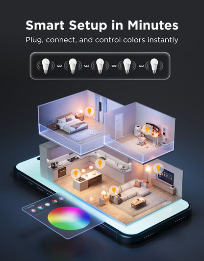 Govee A21 Smart LED Light Bulb E26 1600lm