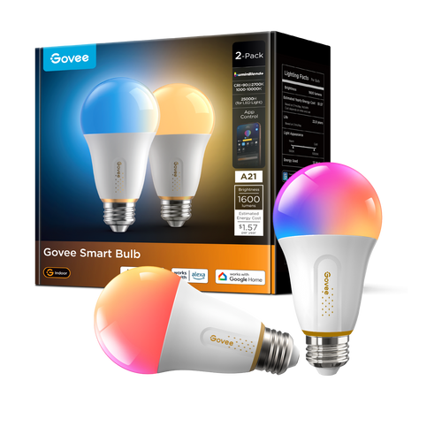 Govee A21 Smart LED Light Bulb E26 1600lm