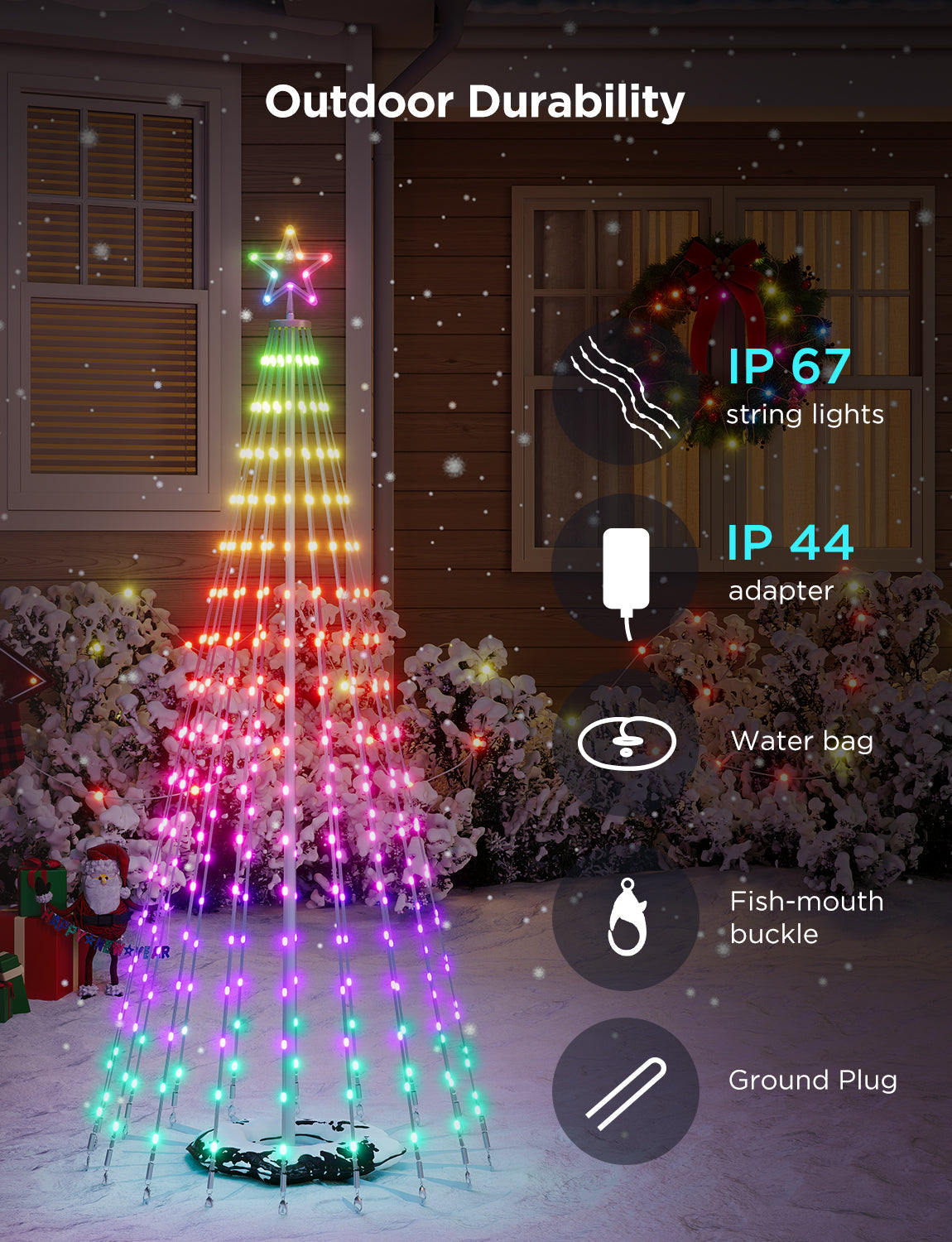 【Business Only】Govee Cone Tree Lights