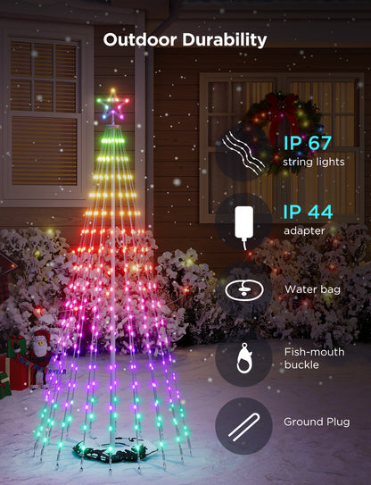 Refurbished Govee Cone Tree Lights