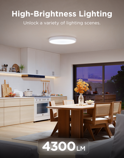 Refurbished Govee 15-Inch RGBICWW Smart Ceiling Light Pro